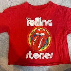 The Rolling Stones Kids Red Graphic Tee